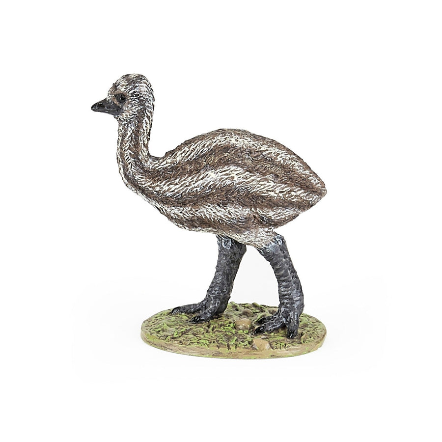 Figurine Bébé émeu Papo en PVC, thème oiseaux, Collection Animaux sauvages, jouet éducatif idéal pour enfants et collectionneurs