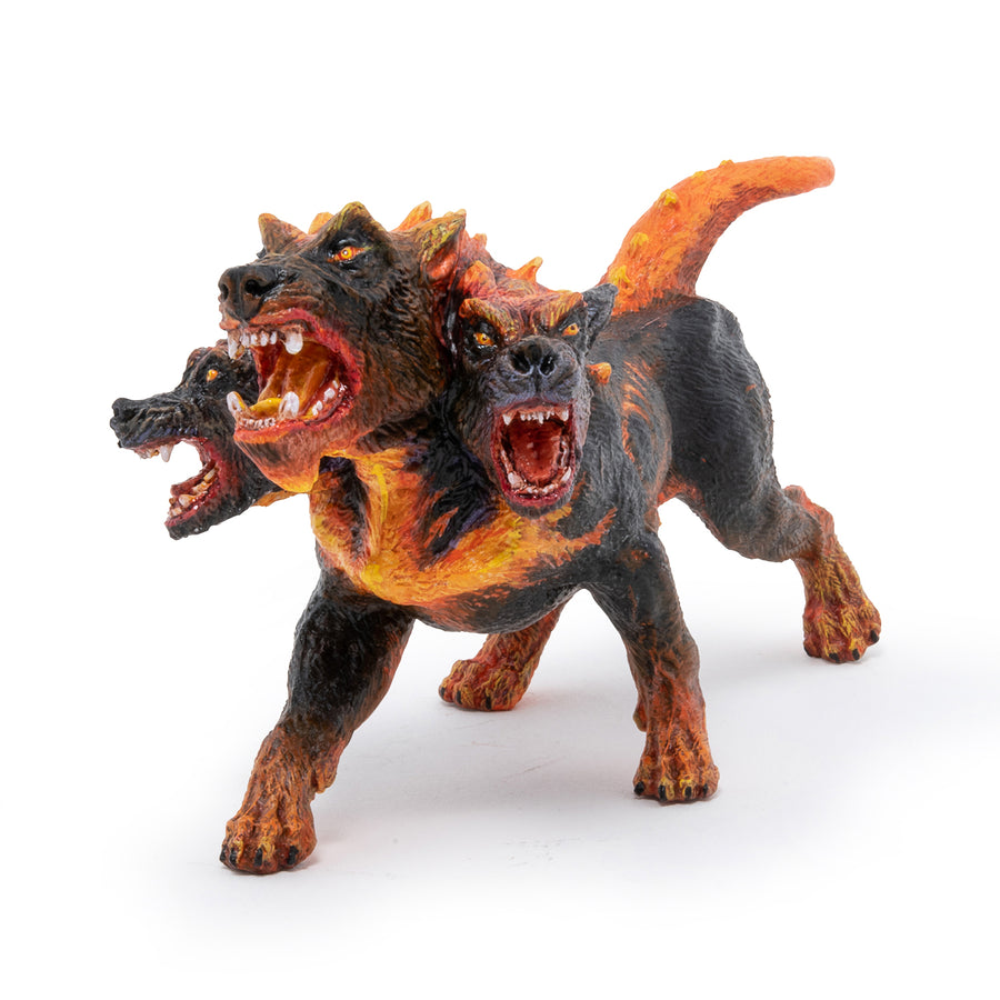 Figurine Cerbère de feu Papo en PVC, Collection Fantastique, jouet éducatif idéal pour enfants et collectionneurs