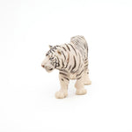 Figurine Tigre blanc Papo en PVC, thème félins, Collection Animaux sauvages, jouet éducatif idéal pour enfants et collectionneurs