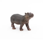 Figurine Bébé hippopotame  Papo en PVC, thème savane, Collection Animaux sauvages, jouet éducatif idéal pour enfants et collectionneurs
