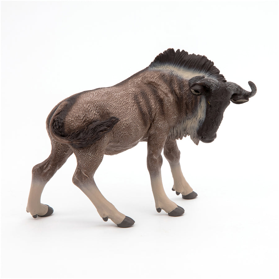 Figurine Gnou Papo en PVC, thème savane, Collection Animaux sauvages, jouet éducatif idéal pour enfants et collectionneurs