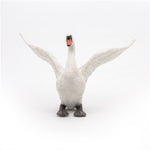 Figurine Cygne blanc Papo en PVC, thème oiseaux, Collection Animaux sauvages, jouet éducatif idéal pour enfants et collectionneurs