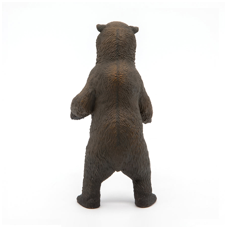 Figurine Grizzly Papo en PVC, thème forêt, Collection Animaux sauvages, jouet éducatif idéal pour enfants et collectionneurs