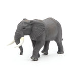 Figurine Éléphant d'Afrique Papo en PVC, thème savane, Collection Animaux sauvages, jouet éducatif idéal pour enfants et collectionneurs