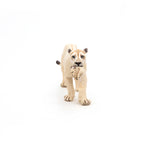 Figurine Lionne blanche avec lionceau Papo en PVC, thème félins, Collection Animaux sauvages, jouet éducatif idéal pour enfants et collectionneurs
