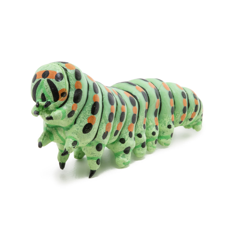 Figurine Chenille Papo en PVC, thème insectes, Collection Animaux des jardins, jouet éducatif idéal pour enfants et collectionneurs