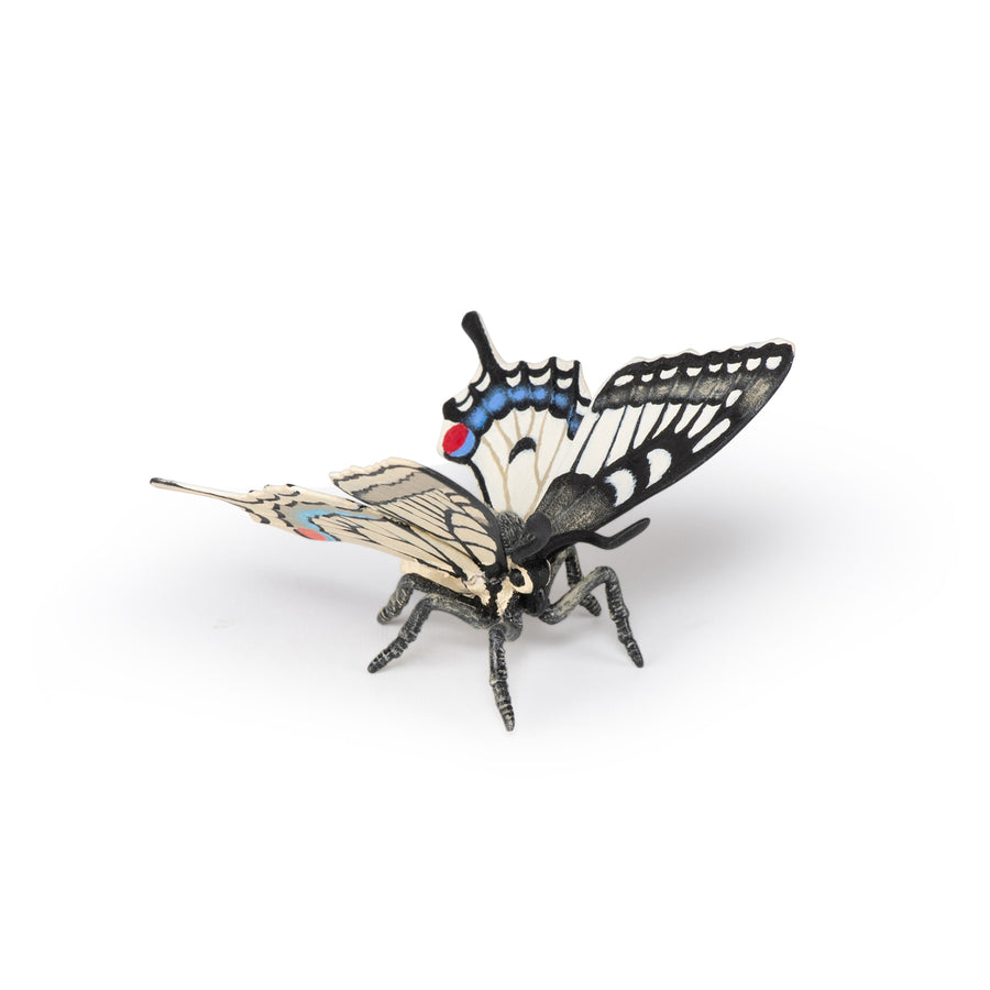 Figurine Papillon Machaon Papo en PVC, thème insectes, Collection Animaux des jardins, jouet éducatif idéal pour enfants et collectionneurs