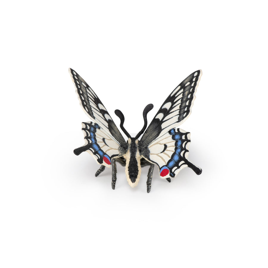 Figurine Papillon Machaon Papo en PVC, thème insectes, Collection Animaux des jardins, jouet éducatif idéal pour enfants et collectionneurs