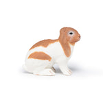 Figurine Lapin bélier Papo en PVC, thème basse-cour, Collection Vie à la ferme, jouet éducatif idéal pour enfants et collectionneurs