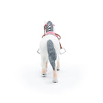 Figurine Poney de promenade Papo en PVC, Collection chevaux, jouet éducatif idéal pour enfants et collectionneurs