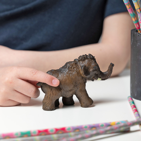 Figurine Jeune mammouth Papo en PVC, thème préhistorique, Collection Dinosaures, jouet éducatif idéal pour enfants et collectionneurs