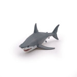 Figurine Requin blanc Papo en PVC, Collection animaux marins, jouet éducatif idéal pour enfants et collectionneurs