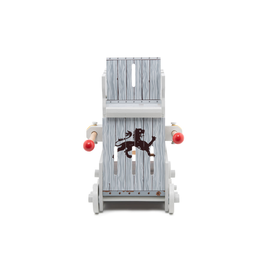 Tour d'assaut Papo en bois, Collection Médiéval, jouet éducatif idéal pour enfants et collectionneurs